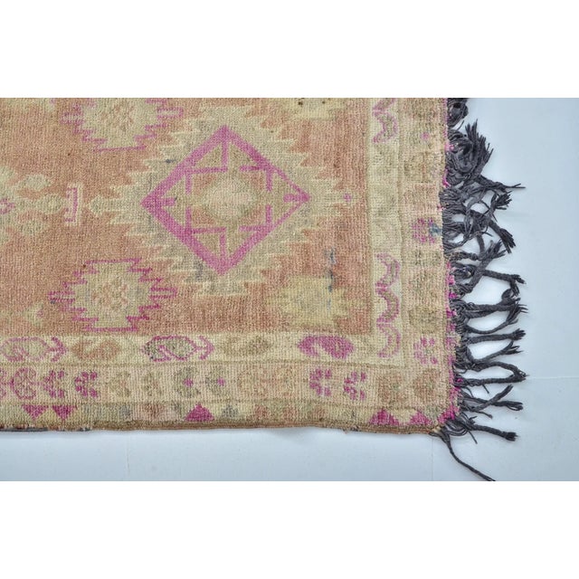 Vintage Kurdih Anatolian Kitchen Runner Rug For Sale In Phoenix - Image 6 of 9