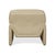 Lauuser Atlanta Leather Armchair Beige Cream For Sale - Image 12 of 14