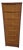 Mid - Century Danish Modern Tall 7 Drawer Loungerie Dresser Teak For Sale