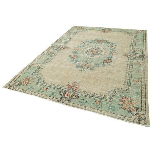 Vintage Turkish Area Rug For Sale - Image 3 of 7