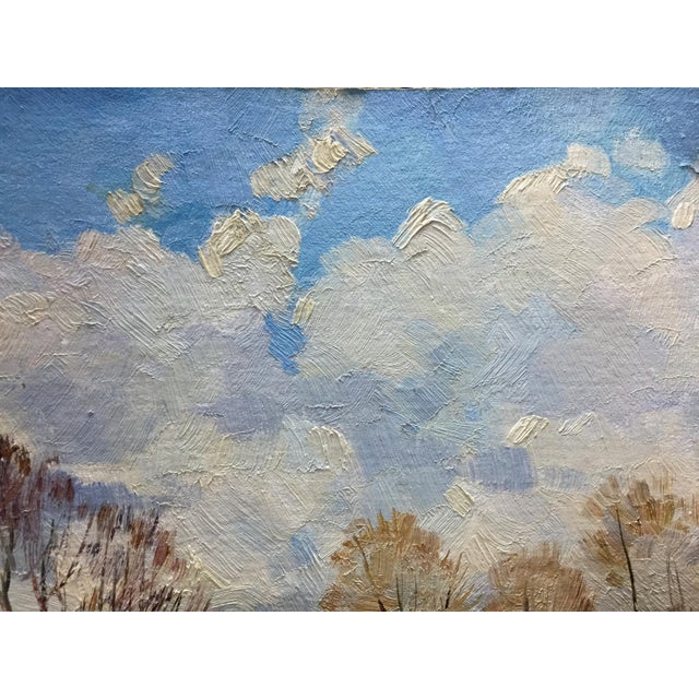 1970s Oil Painting Swamps For Sale - Image 6 of 12