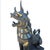 1950s Large Jeweled Burmese Bronze Chinthe Guardian Lion Foo Dogs, 2 Pieces For Sale - Image 17 of 17