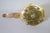 Gold 19th-Century French Champlevé Enamel Gilt Brass Candleholder With Green Onyx Inset For Sale - Image 8 of 8
