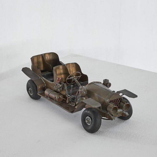 This is really something very special. A one-off model car, made by a skilled craftsman around the 1940s. Very detailed...