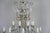 French Louis XV Style Italian Crystal Beaded Arm Chandelier, Circa 1940s For Sale - Image 3 of 8