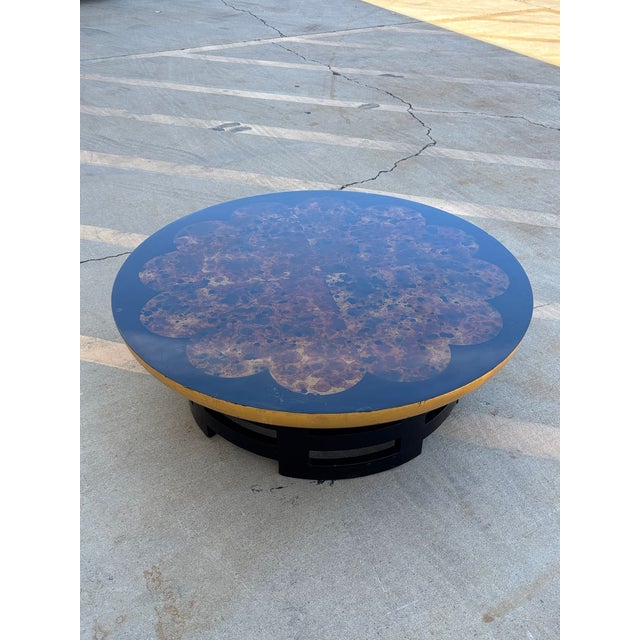Muller & Barringer for Kittinger Coffee Table With Lacquer Top, Circa 1950 For Sale In Los Angeles - Image 6 of 10