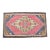 1960s Red Small Oushak Area Rug For Sale