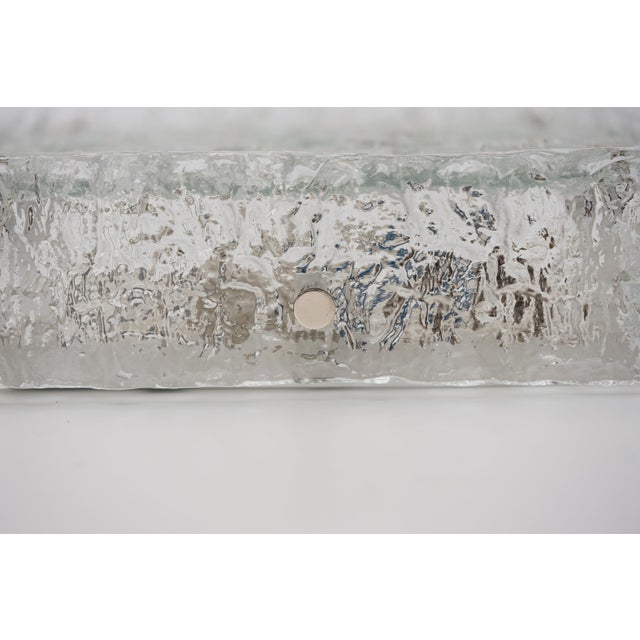 1970s Frosted Glass Ceiling Light from Kaiser Leuchten, 1970s For Sale - Image 5 of 10