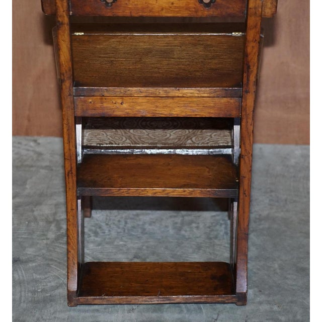 Antique Arts & Crafts Metamorphic Library Steps, 1880s For Sale - Image 14 of 18