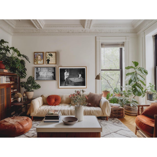 Figurative Bohemian Women Playing Billiards - Vintage Photograph For Sale - Image 3 of 5