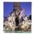 William Gray Harris Photograph on Canvas “ Four Rivers Fountain, Piazza Navona" For Sale