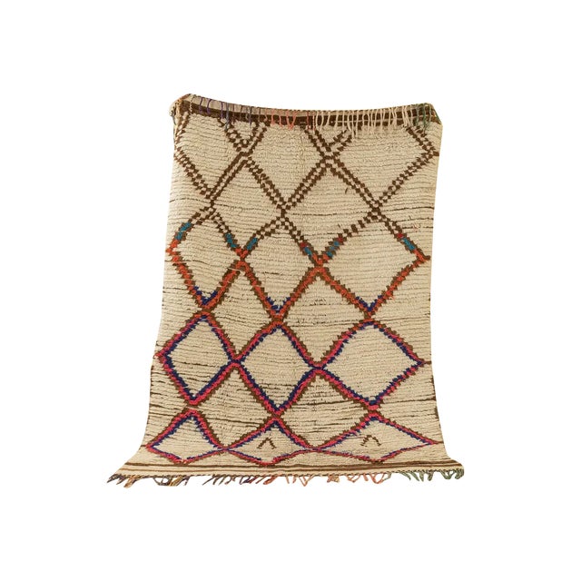 Vintage Azilal Berber Rug For Sale