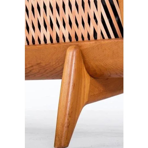 Wood Sofa Model Trienna attributed to Carl Gustaf Hiort Af Ornäs, Finland, 1960s For Sale - Image 7 of 10