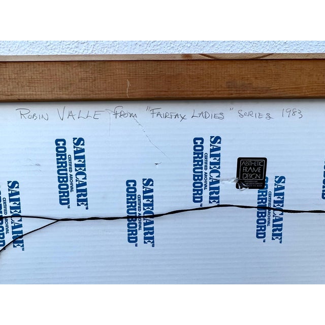 Contemporary Robin Valle, Large Cibachrome Color Photograph La Woman Artist Dress, Feminist, Photo C Print For Sale - Image 3 of 7