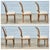1990s Century Furniture Louis XVI Medallion Back Oak Dining Chairs for Reupholstery, Set of 6 For Sale In Washington DC - Image 6 of 12