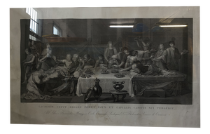 Vincenzo Raggio after Zecchin, Supper at the House of Simon the Pharisee, 1800s, Print