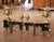 Pair of 19th Century French Louis XVI Gilt Bronze Fireplace Chenets Andirons For Sale - Image 10 of 10