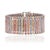 Gemstone Elegant Multi-Row Multi-Sapphire Bracelet | 48.70 CTW | Sterling Silver For Sale - Image 7 of 16