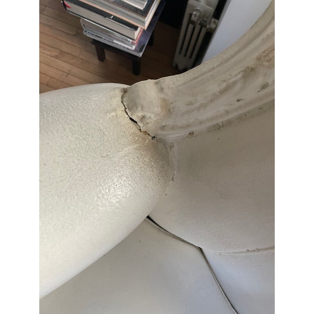 Mid 19th Century Baroque Revival Throne Armchair For Sale - Image 9 of 11