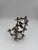 1950s Mid-Century Modern Brutalist Chrome Taper Candleholders by Nagel Stoff for BMF, 1950s, Set of 4 For Sale - Image 5 of 18