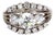Mid 20th Century 18k White Gold Ring With ~1.3cttw Diamonds - Size 5.25 For Sale