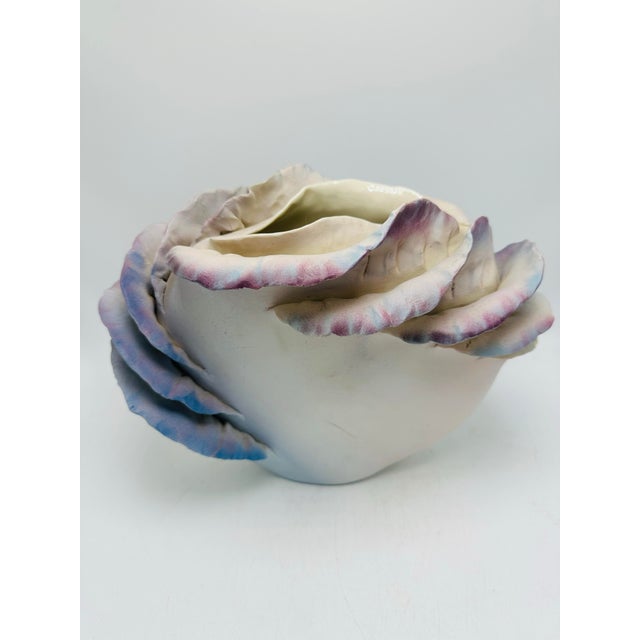 Vintage Studio Pottery Vase For Sale - Image 4 of 8