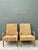 Contemporary Vintage Japanese Wood and Twisted Jute Lounge Chairs - Pair For Sale - Image 3 of 12