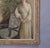 Almond Vintage Oversized Portrait Oil Painting on Canvas of a Lady C1950 For Sale - Image 8 of 9