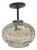 Vintage Communist Pendant Lamp, Poland, 1970s For Sale