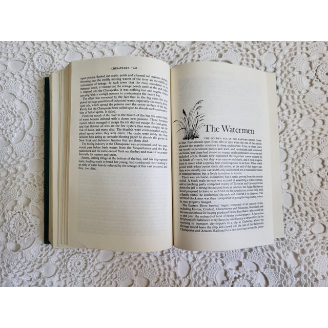 Paper Chesapeake Book by James a Michener, 1978 For Sale - Image 7 of 9