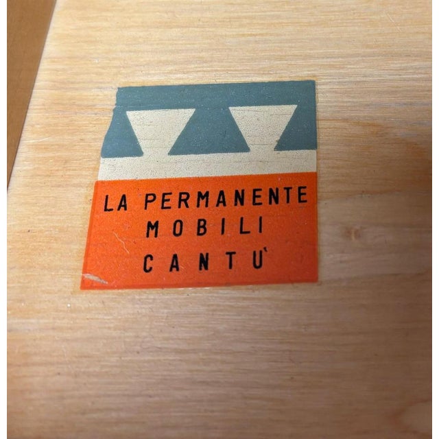 Mid-Century Modern Italian Console Table with Marble Top, 1950s For Sale - Image 13 of 14