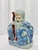 White Hand Painted Chinese Blue & White Asian Porcelain Immortal Figure With Cane For Sale - Image 8 of 11