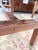 Brown Vintage Arts & Crafts Mission Solid Oak Dining Table With Trestle Base For Sale - Image 8 of 8