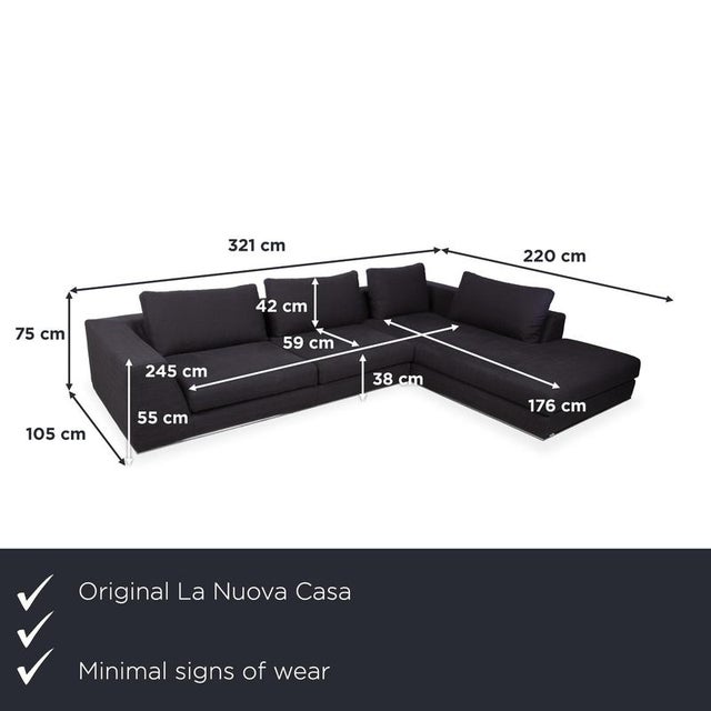 The Liverpool corner sofa from La Nuova Casa is the perfect choice if you're looking for a spacious seating arrangement...