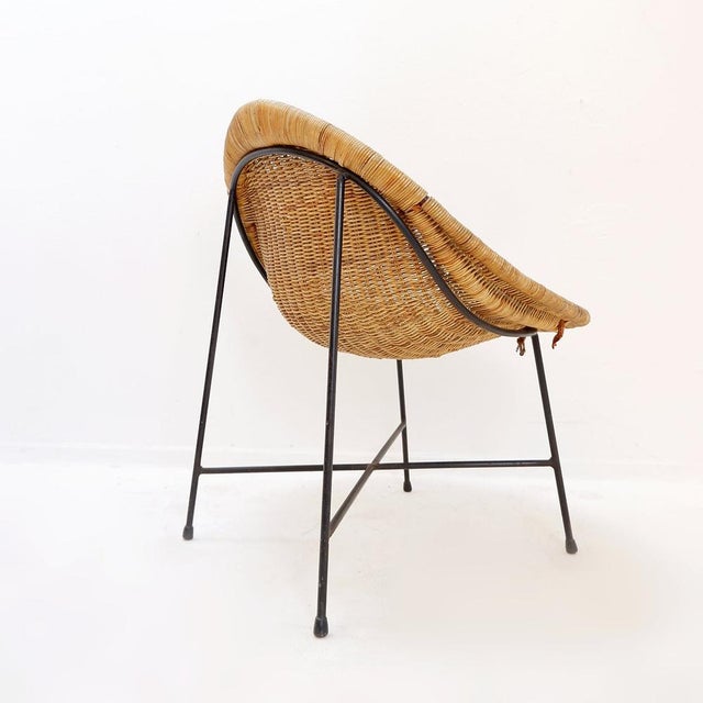 1950s Chair by Kerstin Hörlin-Holmquist for Nordiska Kompaniet, 1950s For Sale - Image 5 of 15