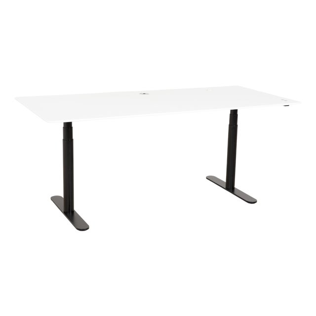 Hilow Desk in White Wood from Montana For Sale