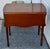 Inlaid Mahogany Pembroke Table Bench Made Federal Style Accent End Side Table For Sale - Image 4 of 16