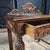 Late 19th Century English Oak Heavily Carved Console Table With Drawer For Sale - Image 9 of 13