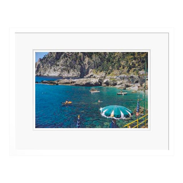 Toni Frissell 'Swimmers in Capri' Archival Pigment Print Framed in White For Sale
