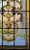 Mid 19th Century Stained Glass Panel - Antique Stained, Textured and Etched Glass For Sale - Image 5 of 6