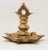 Metal Brass Oil Lamp Traditional Temple Religious Asian Hindu Diya Art India 1900 For Sale - Image 7 of 13