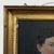 19th Century 19th Century Danish Folk Art Portrait of Young Girl in Red Dress With Pearl Necklace (Oil on Board) For Sale - Image 5 of 12