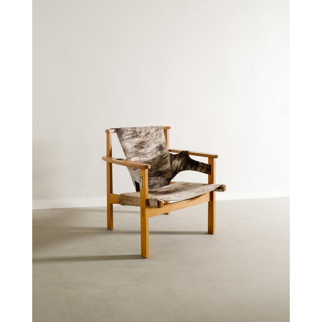 Swedish Mid-Century Wooden Trienna Armchair by Carl-Axel Acking, 1950s For Sale - Image 8 of 8