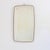 Metal Rectangular Mirror with Brass Frame, 1960s For Sale - Image 7 of 7