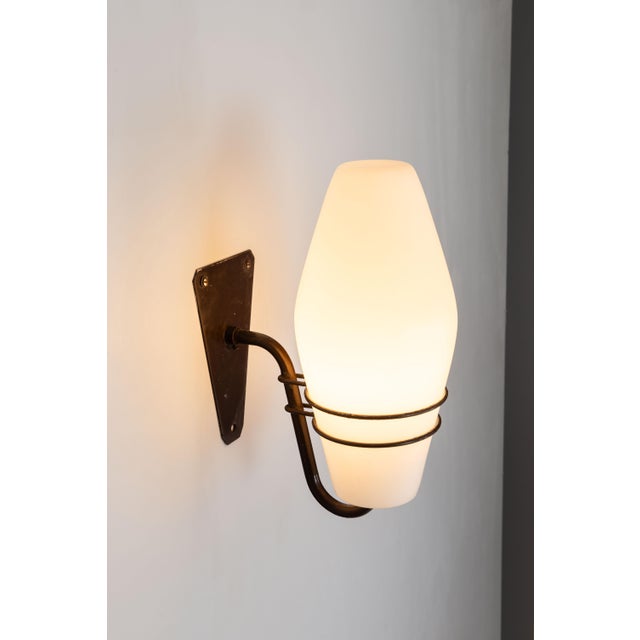 Large Outdoor Lamp in Metal and Opal Glass For Sale - Image 4 of 13