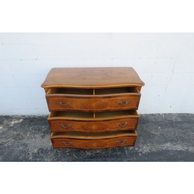 French French Serpentine Inlay Dresser For Sale - Image 3 of 13