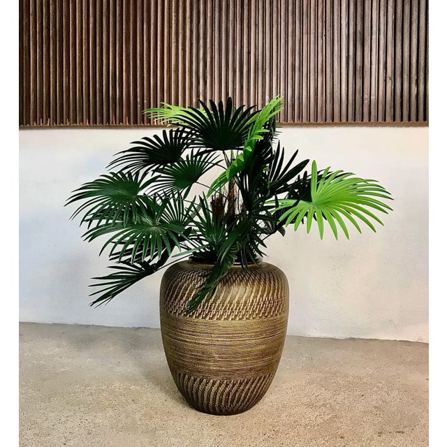 Large German Ceramic Floor Vase from Dümler & Breiden, 1950s For Sale - Image 4 of 16