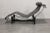 Modern Charlotte Perriand for LeCorbusier Lc4 Chaise Lounge by Cassina in Black For Sale - Image 3 of 9