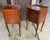 Wood Louis XV Style Bedside Tables, 1950s, Set of 2 For Sale - Image 7 of 18