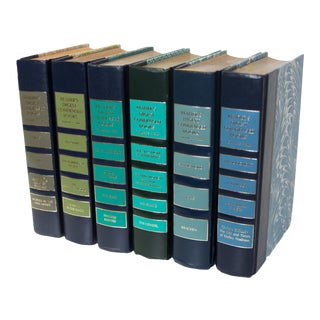 1980s Green Blue Readers Digest Books - Set of 6 For Sale